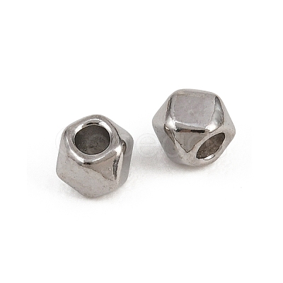 304 Stainless Steel Beads STAS-D394-02K-P-1