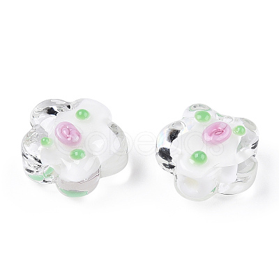 Handmade Bumpy Lampwork Beads X-LAMP-N024-04-1