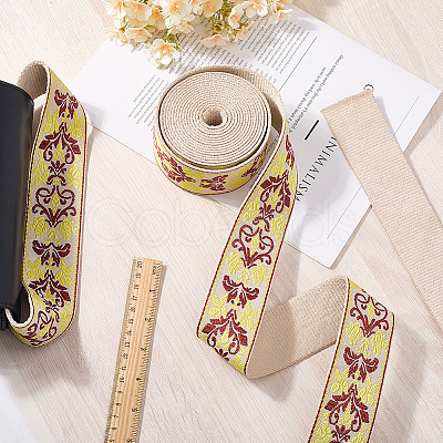 5 Yards Polyester Ribbons OCOR-GF0005-22D-1