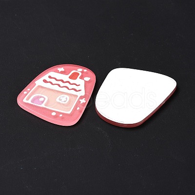 Printed Acrylic Cabochons MACR-C003-31-1