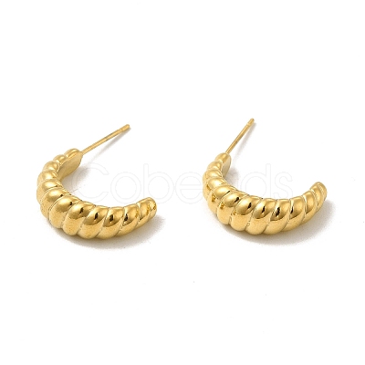 304 Stainless Steel Stud Earing STAS-P319-38G-1
