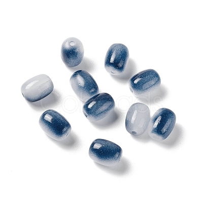 Opaque Glass Beads GLAA-F117-06E-1