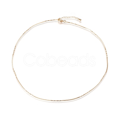 Long-Lasting Plated Brass Chain Necklaces NJEW-MSMC002-14G-NF-1
