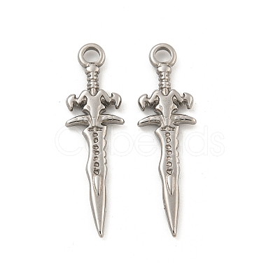 Non-Tarnish 304 Stainless Steel Pendants X-STAS-O004-06D-P-1