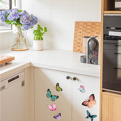 3 Sheets 3 Styles PVC Waterproof Decorative Stickers DIY-WH0404-004-1