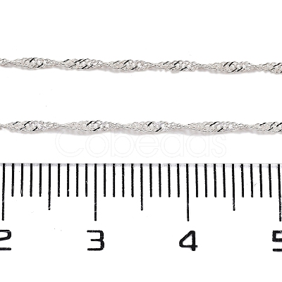 925 Sterling Silver Double Link Chains LS-STER-P064-03S-1