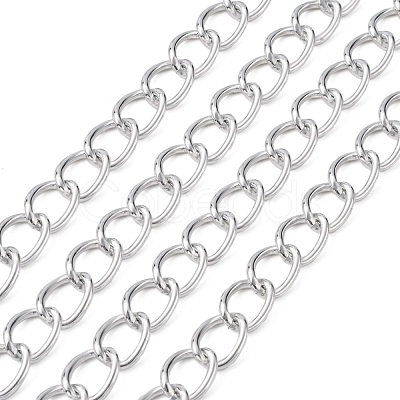 Aluminium Twisted Chains Curb Chains X-CHA006-1