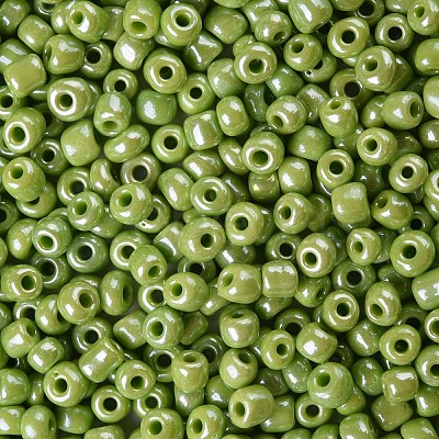 6/0 Glass Seed Beads SEED-US0003-4mm-124-1