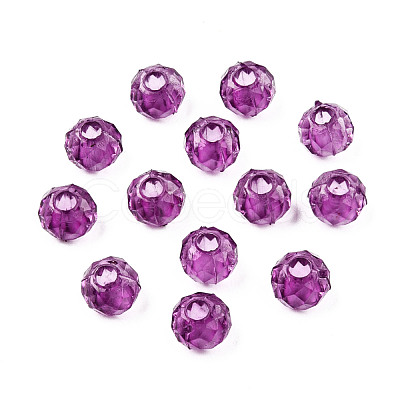 Transparent Acrylic Beads TACR-N017-01-11-1