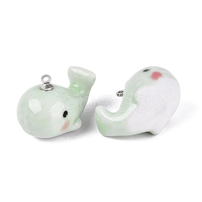 Handmade Porcelain Pendants PORC-N013-17A-1