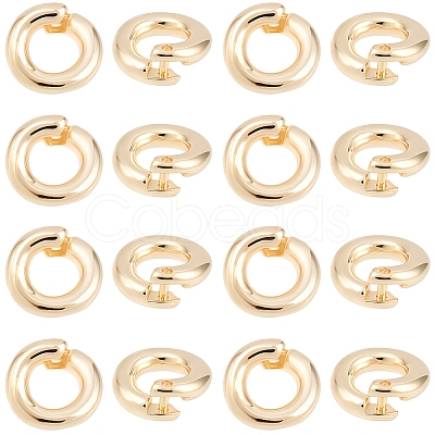 20Pcs Brass Open Jump Rings KK-BBC0023-10A-1