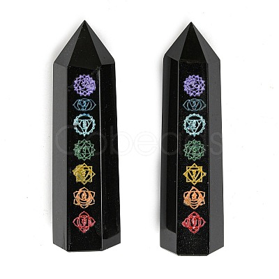 Natural Obsidian Display Decoration G-A217-15-1