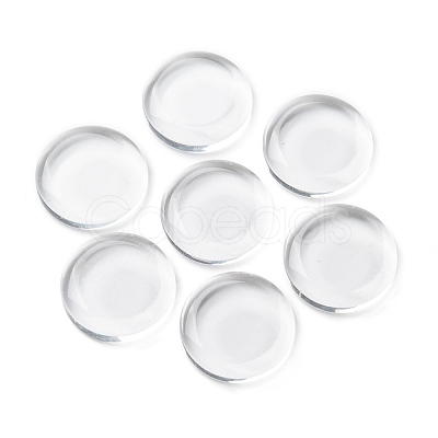 Transparent Glass Cabochons GGLA-S601-1-1