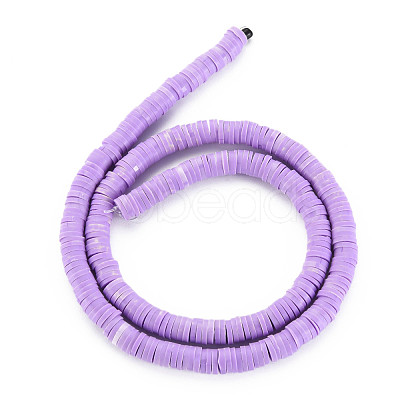 Handmade Polymer Clay Bead Strands CLAY-N011-55-1