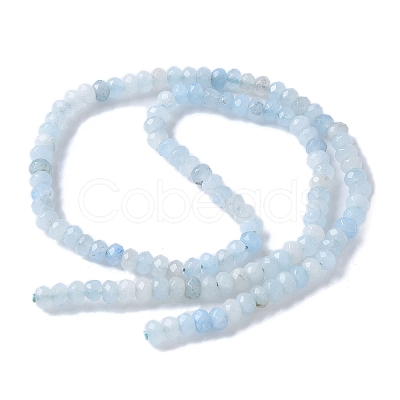 Dyed Natural Malaysia Jade Rondelle Beads Strands G-E316-2x4mm-61-1