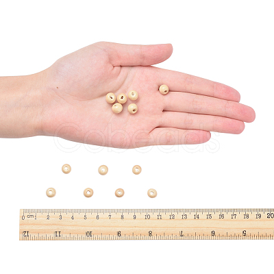 Natural Wood Beads YTB022-6-1