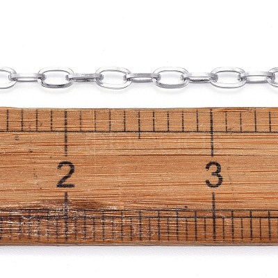 Tarnish Resistant 304 Stainless Steel Cable Chains CHS-H007-32P-1