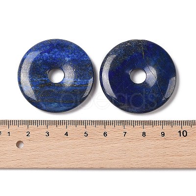Dyed Natural Lapis Lazuli Pendants G-F524-H13-1