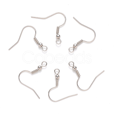 Tarnish Resistant 304 Stainless Steel Earring Hooks STAS-S111-001-1