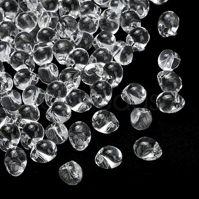 Imitation Crystal Transparent Acrylic Beads LS-TACR-K005-01B-1