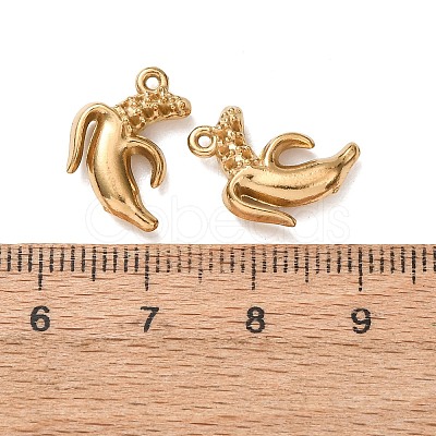 304 Stainless Steel Charms STAS-Z176-01G-04-1