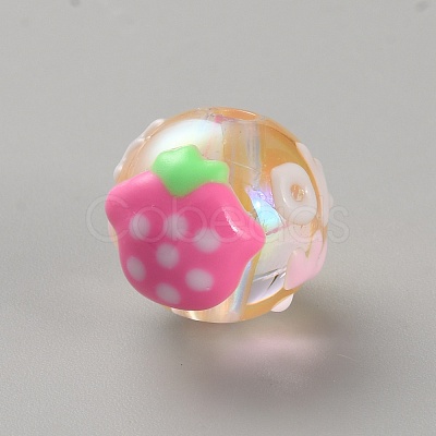 DIY Handmade Transparent Acrylic Beads MACR-CJC0006-14C-1