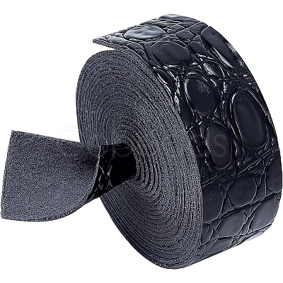 PU Imitation Leather Ribbon WL-WH0003-10-1