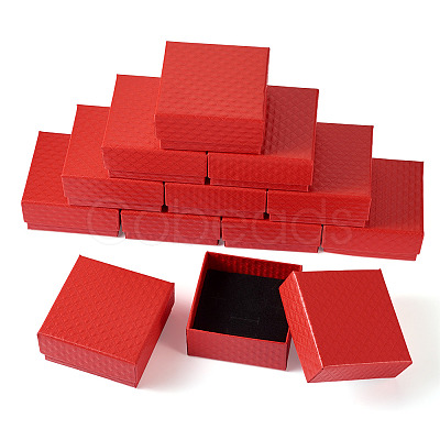 Rhombus Textured Cardboard Gift Storage Boxes CON-TAC0010-03B-04-1