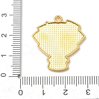 Alloy Enamel Pendants ENAM-I089-02G-01-1