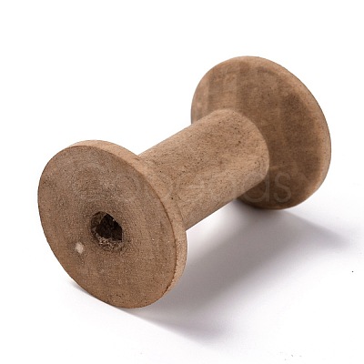 Schima Wood Sewing Embroidery Thread Spool ODIS-WH018-98B-1