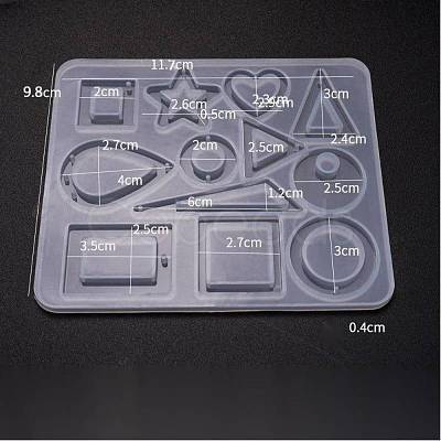 Pendant Silicone Molds X-DIY-F031-03-1