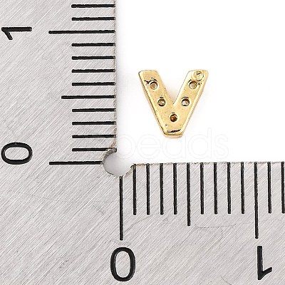 Rack Plating Brass Micro Pave Cubic Zirconia Cabochons KK-F874-04G-V-1