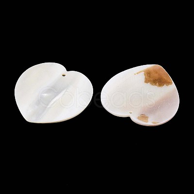 Natural Freshwater Shell Big Pendants SHEL-T020-51-1