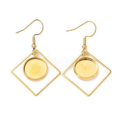 201 Stainless Steel Earring Hooks STAS-C030-28G-1