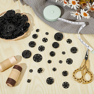 4 Styles Alloy & Brass Buttons BUTT-PH0001-33B-1