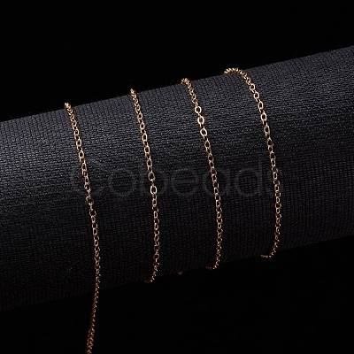3.28 Feet Brass Cable Chains X-CHC-S003-13G-1