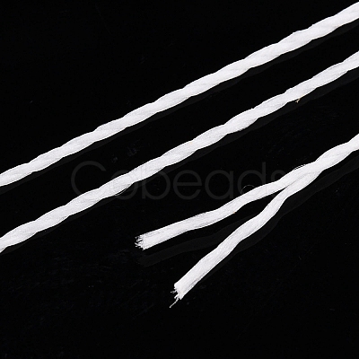 2-Ply Round Waxed Cotton Thread Cords YC-T004-01A-03-1