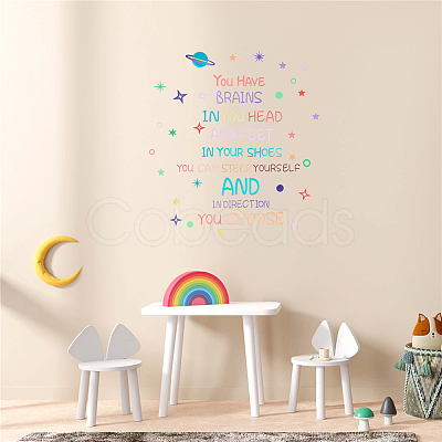 PVC Wall Decorate Stickers DIY-WH0030-84-1