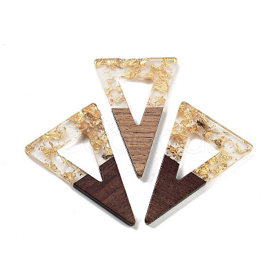 Walnut Wood Pendants FIND-Z050-03G-1