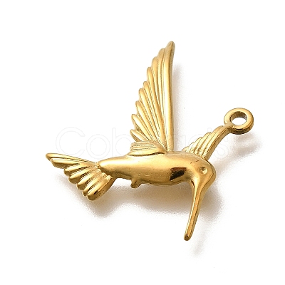 304 Stainless Steel Pendants STAS-E545-01G-1
