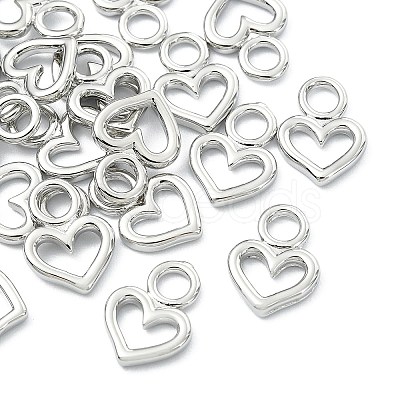 SHEGRACE Brass Heart Charms XGR0161P-100P-1
