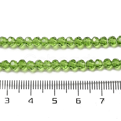 Transparent Glass Beads EGLA-A035-T4mm-D11-1