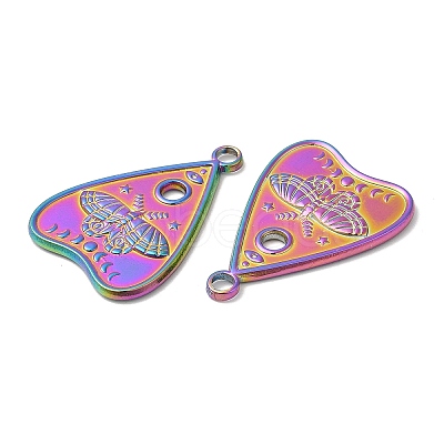 304 Stainless Steel Pendants STAS-Z041-42RC-1