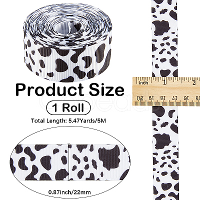 Polyester Grosgrain Ribbons OCOR-WH20006-82A-1
