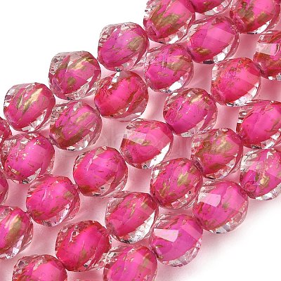 Resin & Glass Beads Strands GG-CBA48D8-01N-1