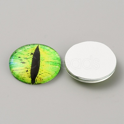 Luminous Self Adhesive Glass Eyes Cabochons DIY-WH0304-941C-31-1