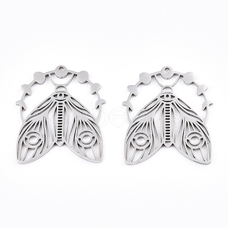 Non-Tarnish 304 Stainless Steel Pendants STAS-T063-212P-1