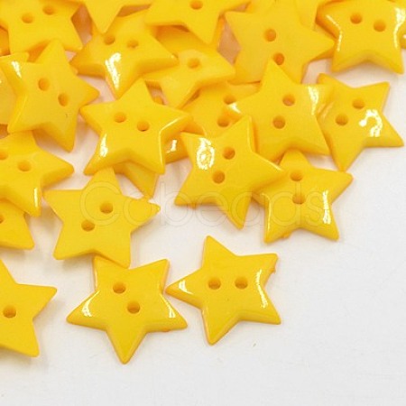 Acrylic Sewing Buttons BUTT-E070-A-03-1