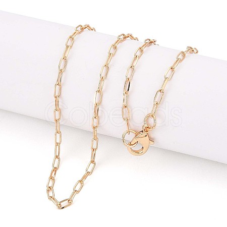 Brass Paperclip Chains X-MAK-S072-09A-G-1