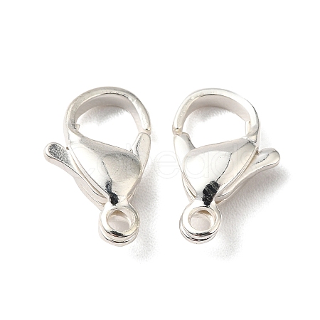 304 Stainless Steel Lobster Claw Clasps X-STAS-R120-02D-S-1